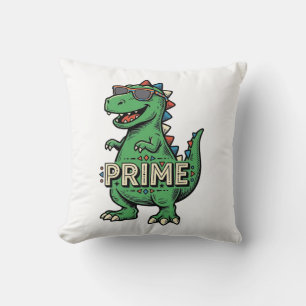 Coussin Lunettes de soleil dinosaure vintage Prime Cartoon
