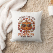 Coussin Lunettes de soleil Halloween Patch Citrouilles Mig (Couverture)