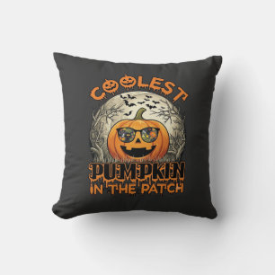 Coussin Lunettes de soleil hallowen effrayantes de champ d