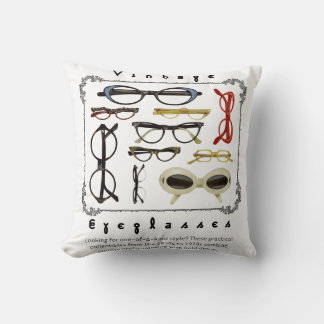 Coussin Lunettes de vue vintages 01