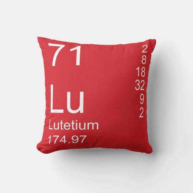 Coussin Lutetium (Recto)
