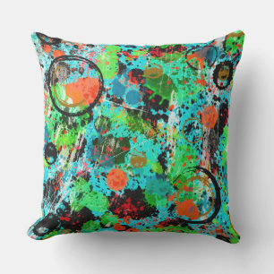 Coussin Lutte alimentaire Abstraite