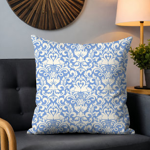 Coussin Luxe Damask Romantique Swan Love