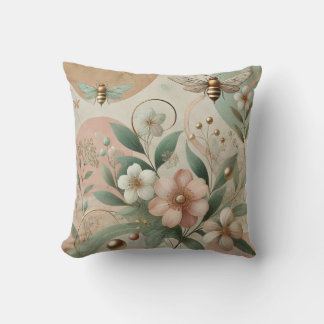Coussin Luxe élégant floral