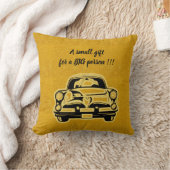 Coussin Luxe Elegant Moderne Voiture Noir Or (Couverture)