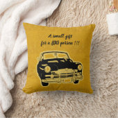 Coussin Luxe Elegant Moderne Voiture Noir Or (Couverture)