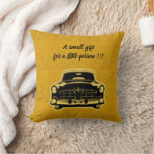 Coussin Luxe Elegant Moderne Voiture Noir Or (Couverture)