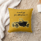 Coussin Luxe Elegant Moderne Voiture Noir Or (Couverture)