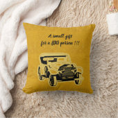 Coussin Luxe Elegant Moderne Voiture Noir Or (Couverture)