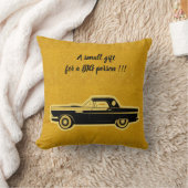 Coussin Luxe Elegant Moderne Voiture Noir Or (Couverture)