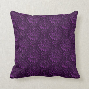 Coussin Luxe Floral violet
