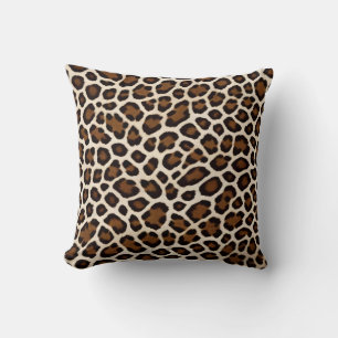 Coussin Luxe Populaire White Leopard Elegance Collection
