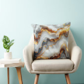Coussin Luxury Gold Vein Marble Pillow (Chaise)