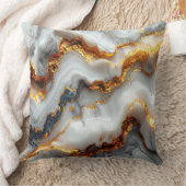 Coussin Luxury Gold Vein Marble Pillow (Couverture)
