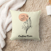 Coussin Lys de la vallée mai Mois de naissance Fleur (Couverture)