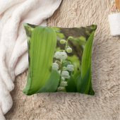 Coussin Lys de la vallée Throw Cushion (Couverture)