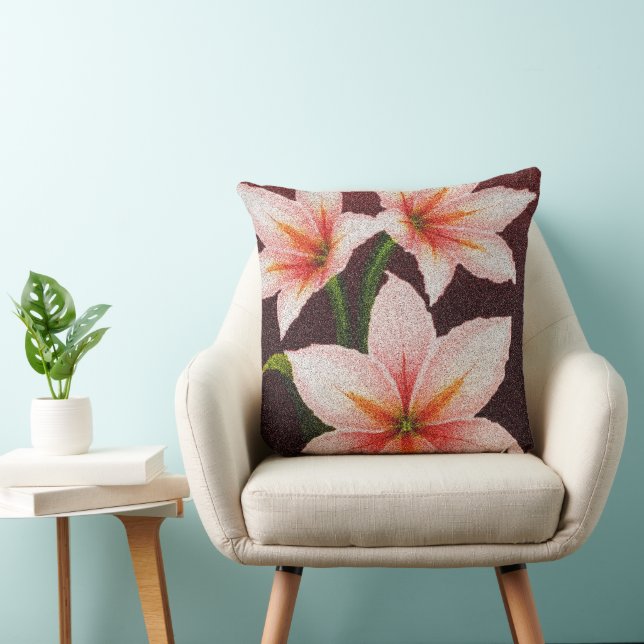 Coussin Lys de rayon de fusion (Chaise)