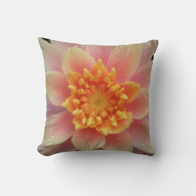 Coussin Lys d'eau serene~coussin (Recto)