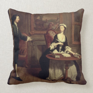 Coussin M.B. trouve l'écriture de Pamela, illustration de