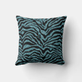 Coussin M. décoré d'un monogramme et Mme de zèbre de (Verso)
