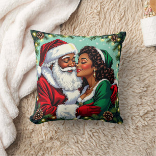Coussin M. et Mme Claus Joyeux Noël 