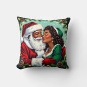 Coussin M. et Mme Claus Joyeux Noël  (Recto)