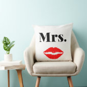 Coussin M. et Mme | élégant couple moderne assorti Jeté  (Chaise)