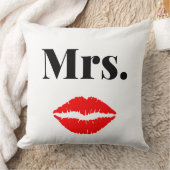 Coussin M et Mme | élégant couple moderne assorti Throw  (Couverture)