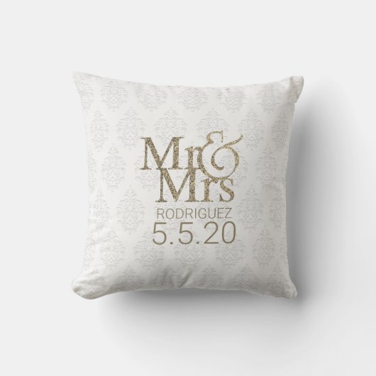 Coussin M. & Mme Conte de Fées Royal (Recto)