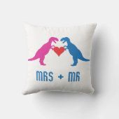Coussin M.+Mme - Love Dinosaures (Verso)
