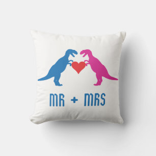 Coussin M.+Mme - Love Dinosaures