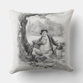 Coussin M. Pickwick, de 'Charles Dickens : Un bavardage (Verso)