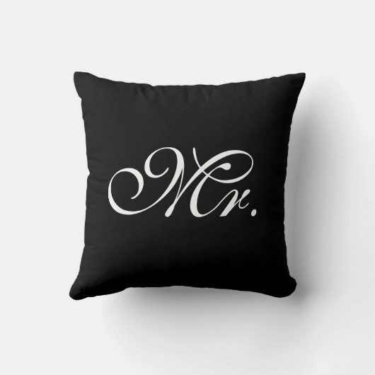 Coussin M. Pillow de mari (Verso)