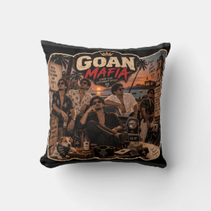 Coussin Ma Mafia Goan – T-Shirt Fierté de Goa
