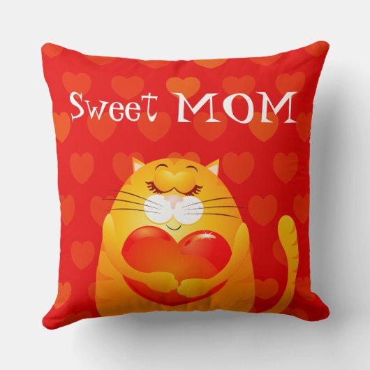 Coussin Ma mère douce (Verso)