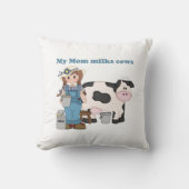 Coussin Ma mère Lait Des Vaches (Recto)