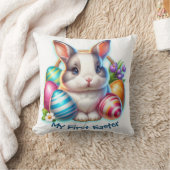 Coussin Ma première Pâques pour les garçons | (Couverture)