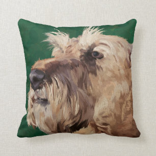 Coussin Mabel le terrier irlandais