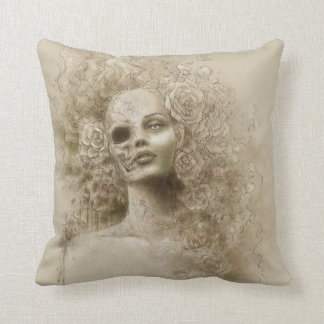 Coussin macabre d'art d'imaginaire d'oublie