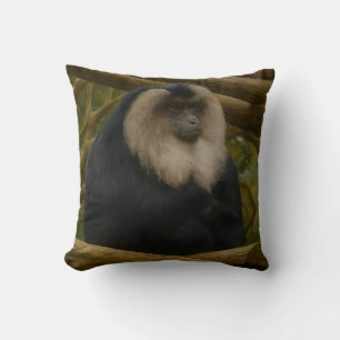 Coussin Macaque à queue de lion dans le sanctuaire foresti