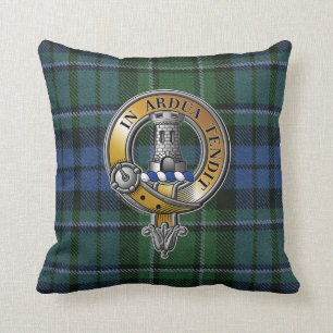 Coussin MacCallum Tartan & Badge