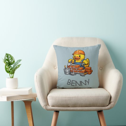 Coussin Maçon Canard en Caoutchouc (Chaise)