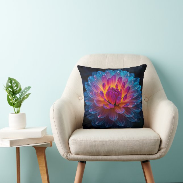 Coussin Macro Aurora Bloom (Chaise)