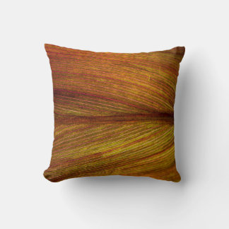 Coussin Macro botanique feuille nature texture