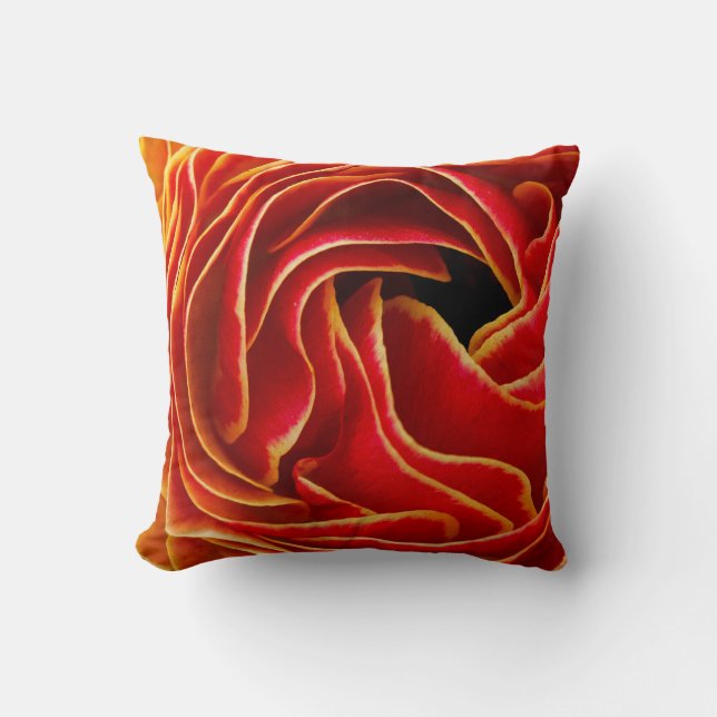 Coussin Macro Fleur | Champs de Fleurs Carlsbad, CA (Recto)