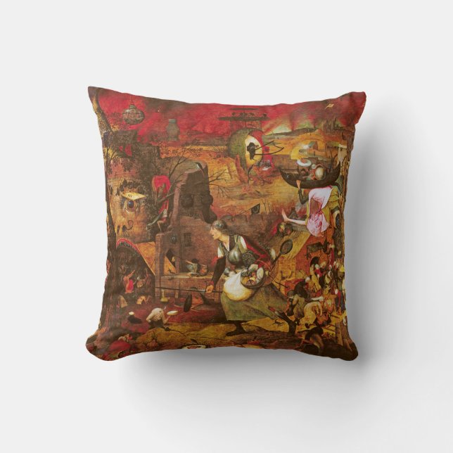 Coussin Mad Meg (Dull Gret), Pieter Bruegel (Recto)