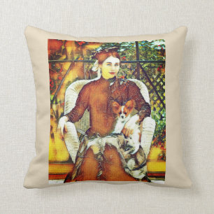 Coussin Madame de Papillon