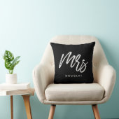 Coussin Madame moderne personnalisée (Chaise)