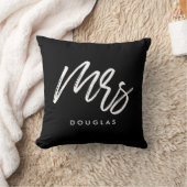 Coussin Madame personnalisée moderne (Couverture)