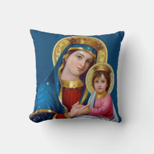 Coussin Madone et Enfant